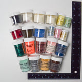 Rainbow Embossing Powder Bundle - 21 Jars