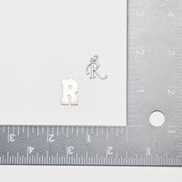 Letter R Charms - Set of 2