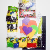 Perler Beads + Bead Tray Bundle