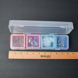 Glass + Stone Beads in Compartment Case