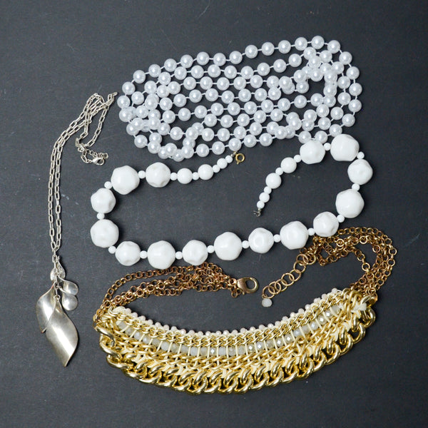 Assorted Costume Necklace Bundle - Set of 4