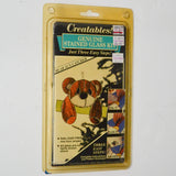 Creatables Bear Suncatcher Stained Glass Kit