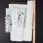 Paint By Numbers Puppy Kit + Wall Hanging Materials - Dry Paint