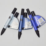 Blue Pantone Letraset Tria Markers + Refill Ink - Set of 3 Colors