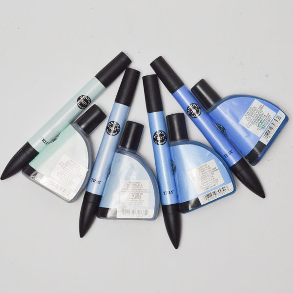 Blue Pantone Tria Markers + Refill Ink - Set of 4