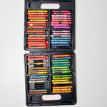 Vintage Prang Crayon Set in Plastic Case