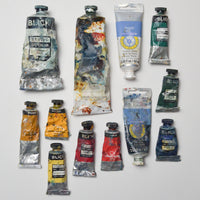 Assorted Oil Paint - 12 Tubes