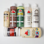 Acrylic Paint + Liquitex Matte Gel Bundle - 7 Bottles