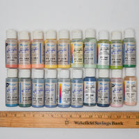 Mayco Acrylic Stain for Ceramic Bisque, Wood + Porous Materials - 20 Bottles