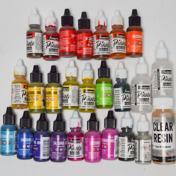 Jacquard Pinata Color + Alcohol Ink Bundle - 26 Bottles