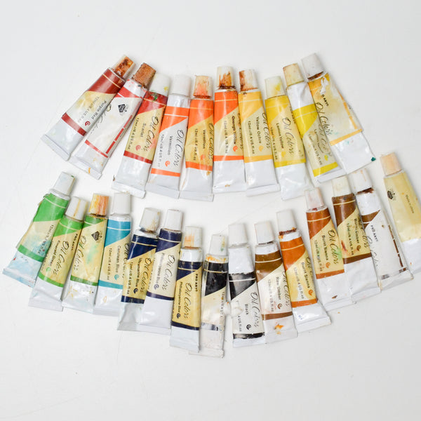 Basic Oil Paint Bundle - 25 Tubes