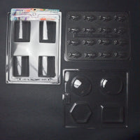 Assorted Plastic Candy Mold Bundle