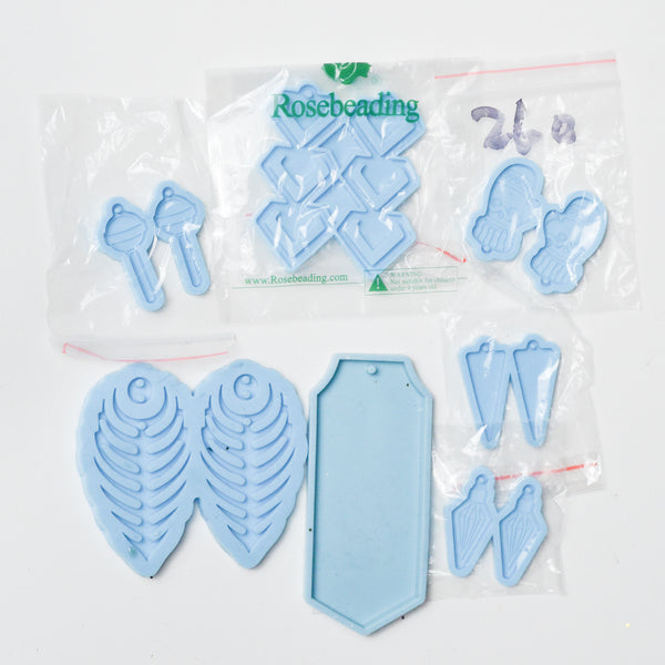 Assorted Earring + Resin Molds