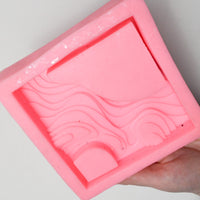 Silicone Mini Planter Square Mold