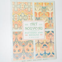 Art Nouveau Patterns + Designs Book