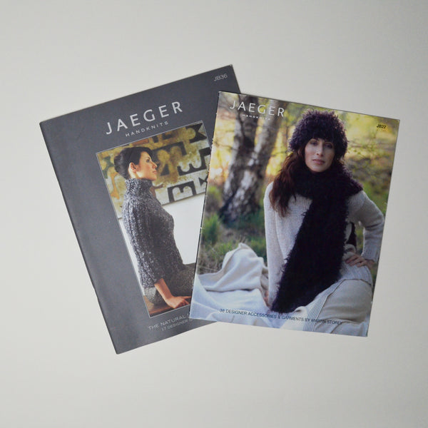 Jaeger Handknits Knitting Pattern Booklets - Bundle of 2 Default Title