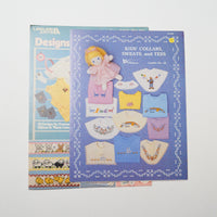 Kids Collars, Bibs + Accessories Cross Stitch Patterns - 2 Booklets Default Title