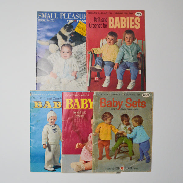 Baby Knitting Booklet Bundle - Set of 5