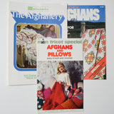 Vintage Afghan Booklets - Bundle of 3