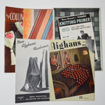 Vintage Afghan Booklets - Bundle of 5