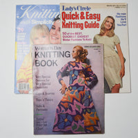 Knitting Magazines - Bundle of 3