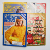 McCall's Needlework & Crafts Magazine, 1986 - 5 Issues