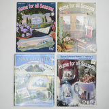 Debbie Toews' Home for All Seasons + Special Gifts Tole Painting Booklets - Set of 4