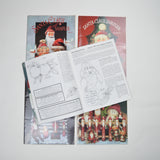 Santa Claus Sampler + Santas, Etc. Tole Painting Booklets - Bundle of 5