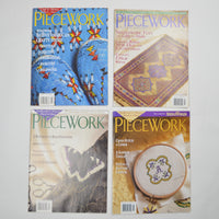 Piecework Magazine, 1998-2003 - Set of 4