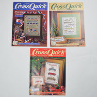 Cross Quick Magazine, 1988-1990 - Set of 3