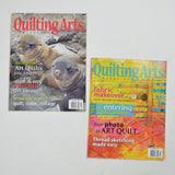 Quilting Arts Magazine, 2010 - Set of 2