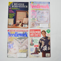 Assorted McCall's Needlework + Crafts Magazines - Set of 4