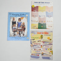 Bibs + Collars Cross Stitch Pattern Booklets - Set of 3