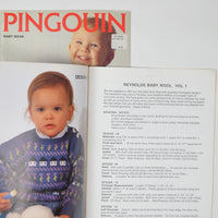 Reynolds + Pingouin Baby Knitting Magazines - Set of 2