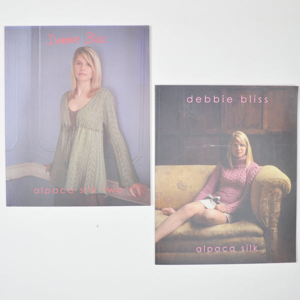 Debbie Bliss Alpaca Silk + Alpaca Silk Two Knitting Pattern Booklet