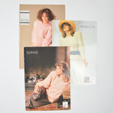 Christian de Falbe Knitting Pattern Booklets - Set of 3