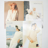 Christian de Falbe Knitting Pattern Booklets - Set of 4