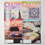 Quilter's World Magazines - Set of 4