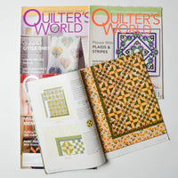 Quilter's World Magazines - Set of 4