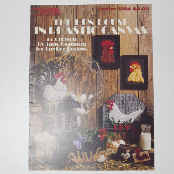 The Hen House in Plastic Canvas Leisure Arts Leaflet #1354