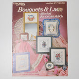 Bouquets + Lace Charted for Cross Stitch Booklet