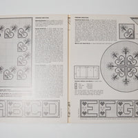 Bedroom Broidery Cross Stitch Pattern Booklet