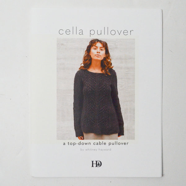 Harrisville Designs Cella Pullover Knitting Pattern