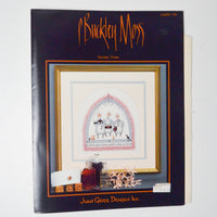 P Buckley Moss Nurses Three Cross Stitch Pattern Booklet + Aida Cloth