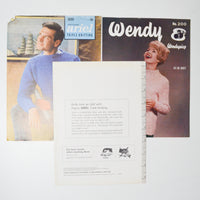 Patons + Wendy Sweater Knitting Pattern Booklets - Set of 3