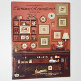 Canterbury Designs Book 27 Christmas Remembered Cross Stitch Pattern Booklet