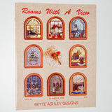 Rooms with a View by Judith M. Kirby for Bette Ashley Designs Cross Stitch Pattern Booklet