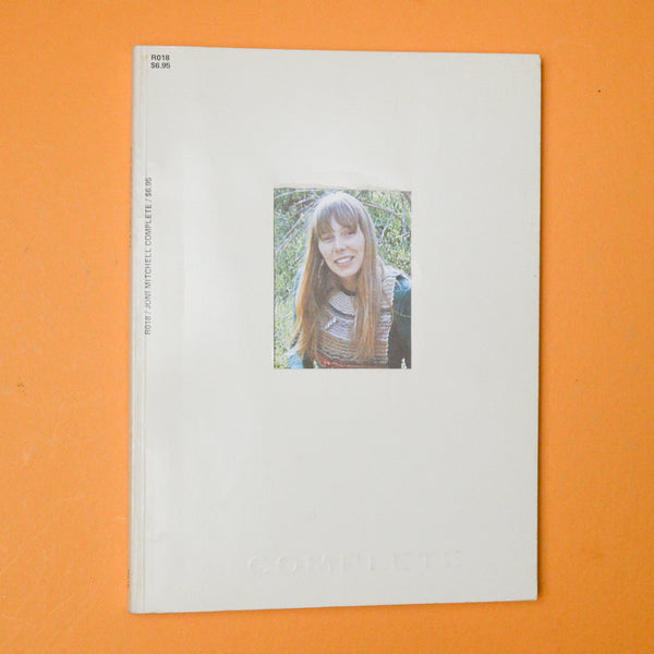 Joni Mitchell Complete R018 Sheet Music + Photographs