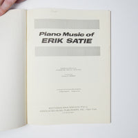 Piano Music of Erik Satie Editions Max Eschig