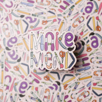 Make Mend Tools Sticker